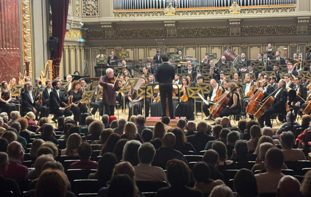 Buxarestdə Fuad İbrahimovun dirijorluğu ilə möhtəşəm konsertlər təşkil olunub VİDEO