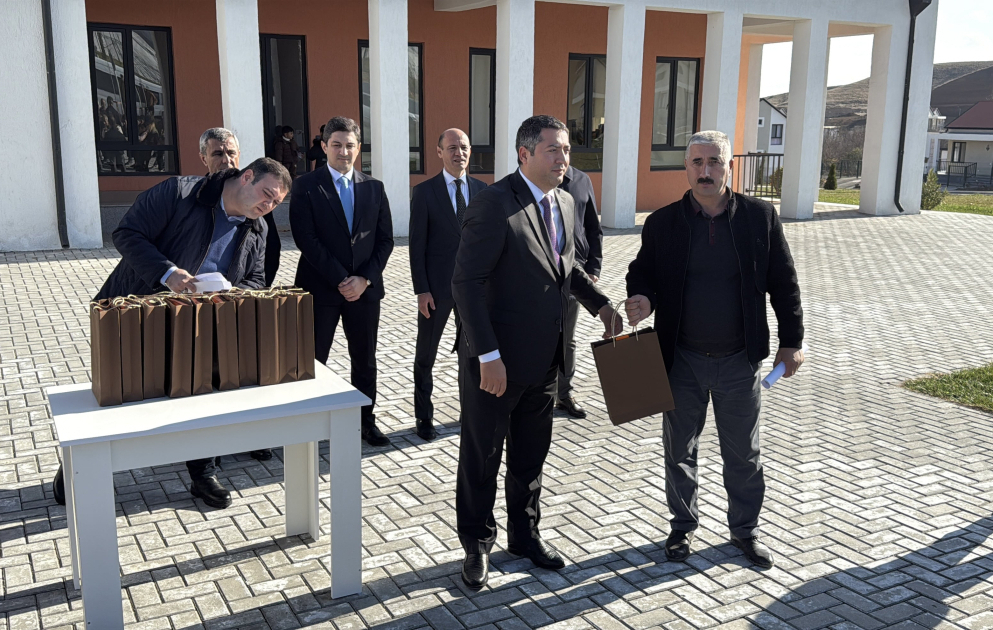 22 more families resettled in Horovlu village of Jabrayil district receive house keys VIDEO