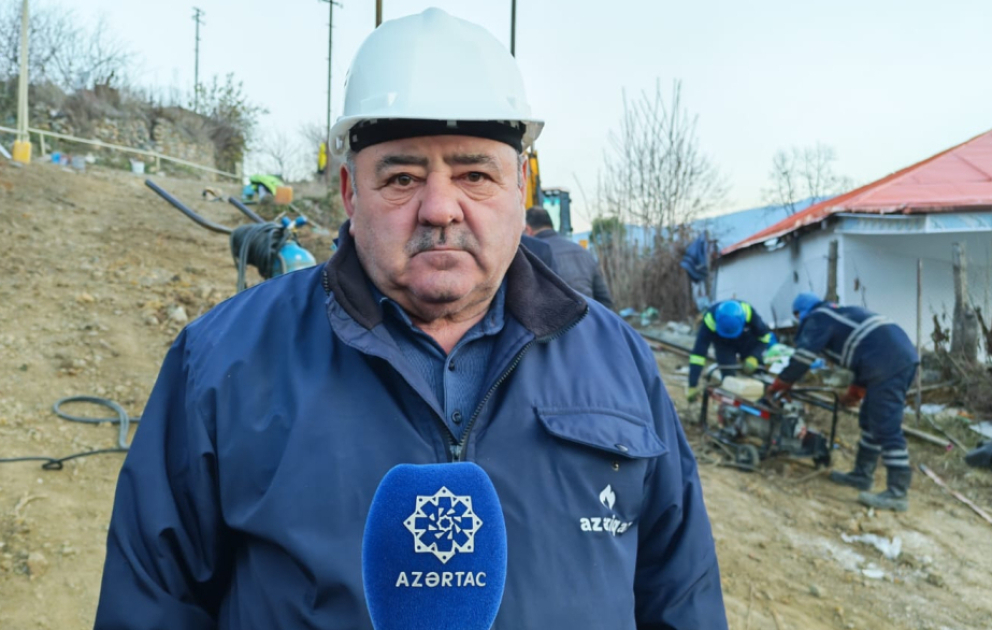 В агдеринском селе Венгли газифицированы 130 домов ВИДЕО