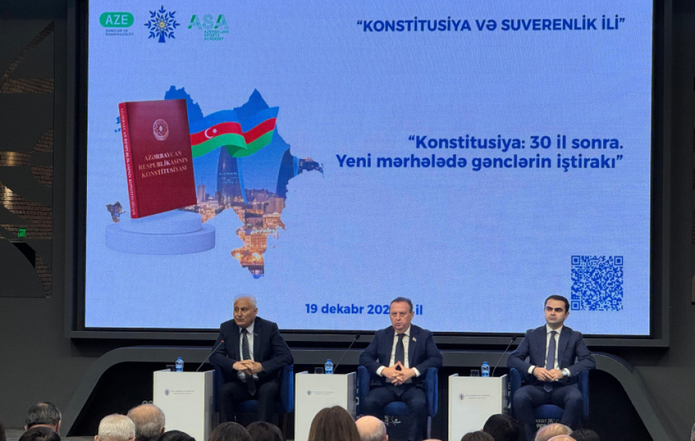 Azərbaycan İdman Akademiyasında “Konstitusiya və Suverenlik İli”nə həsr olunmuş tədbir keçirilib VİDEO