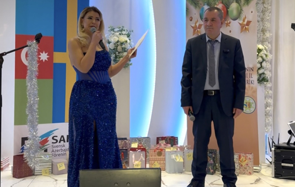 Stokholmda Yeni il və Dünya Azərbaycanlılarının Həmrəyliyi Günü münasibətilə bayram tədbiri keçirilib VİDEO