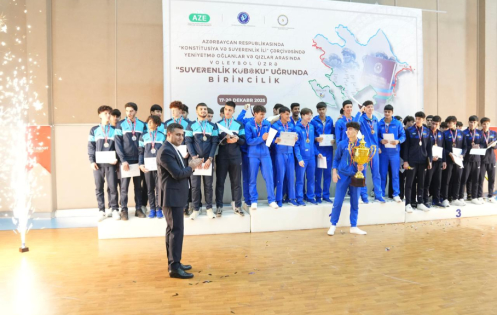 Naxçıvanda “Suverenlik kuboku” uğrunda voleybol birinciliyi başa çatıb VİDEO