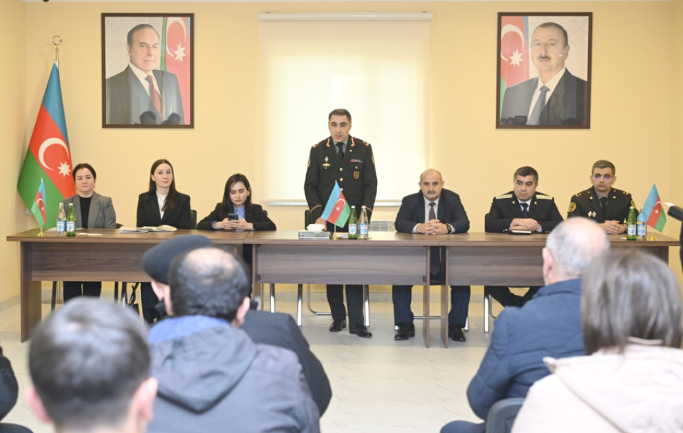 Amnistiya aktı 7 saylı məntəqə tipli cəzaçəkmə müəssisəsində icra edilib VİDEO