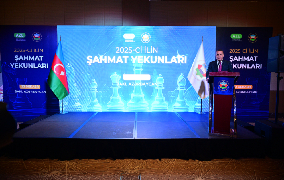Azərbaycan Şahmat Federasiyası ilə yekun vurub, fərqlənən şahmatçılar mükafatlandırılıb VİDEO
