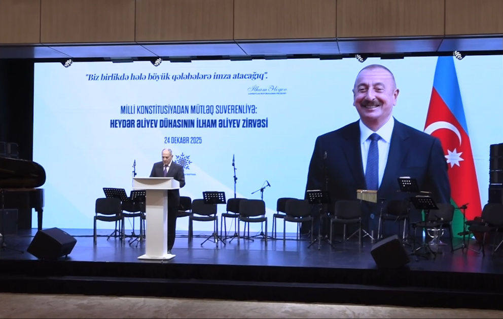 Tahir Budaqov: Dövlətimizin başçısının rəhbərliyi ilə görülən işlər ölkəmizə bundan sonra da yeni müvəffəqiyyətlər qazandıracaq VİDEO