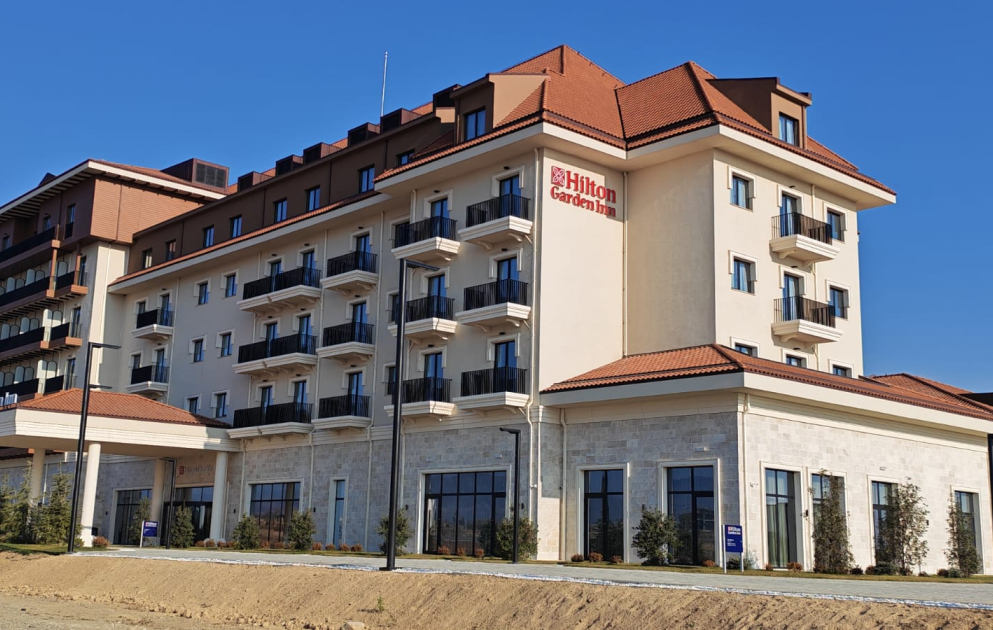 “Hilton Garden Inn Agdam” hoteli bölgədə turizmin inkişafında mühüm rol oynayacaq VİDEO