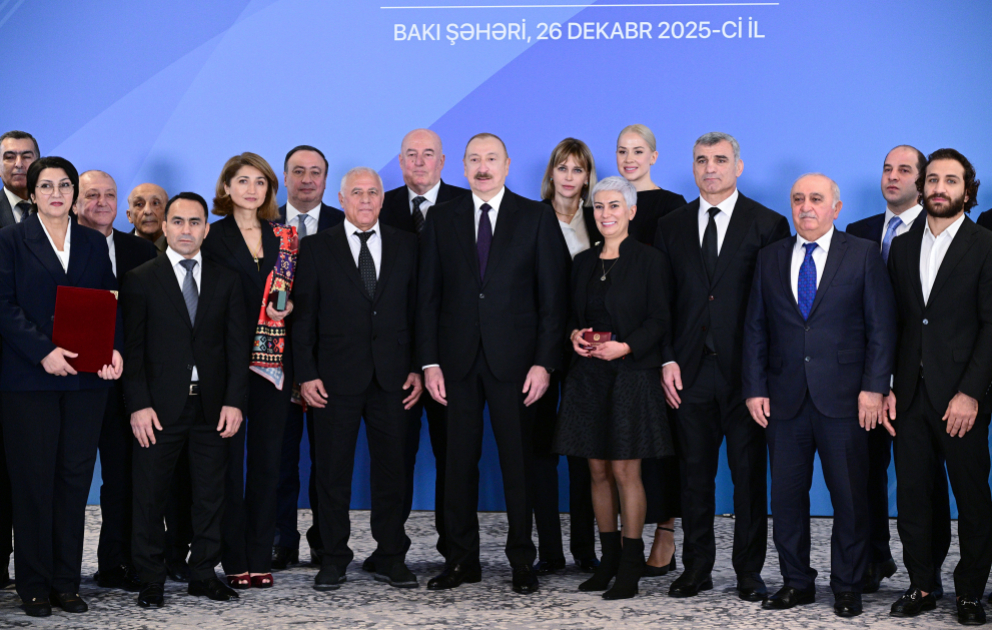 Prezident İlham Əliyev 2025-ci ilin idman yekunlarına həsr olunan mərasimdə iştirak edib YENİLƏNİB VİDEO