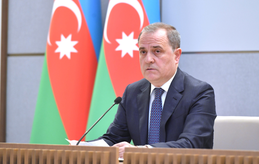Ceyhun Bayramov: Azərbaycan xarici siyasət kursu nəticəsində beynəlxalq müstəvidə mövqelərini daha da möhkəmləndirib VİDEO