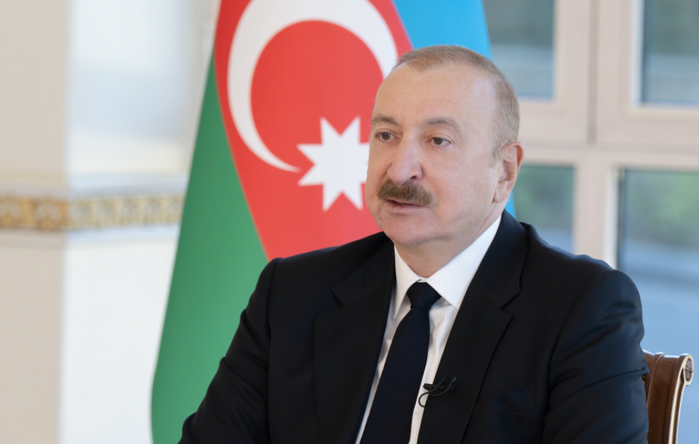 Prezident: Ermənistan Naxçıvan vasitəsilə İranın dəmir yollarına, Azərbaycan vasitəsilə Rusiyanın dəmir yollarına çıxış əldə edəcək VİDEO