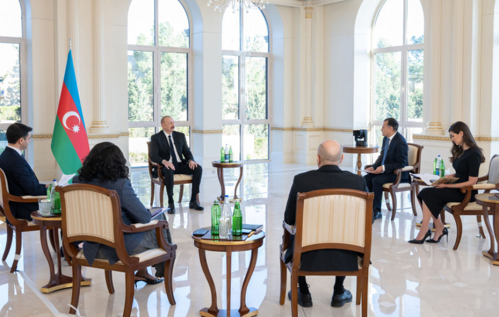 Azerbaijani President: There must be a railway that can also connect Nakhchivan with Türkiye VIDEO