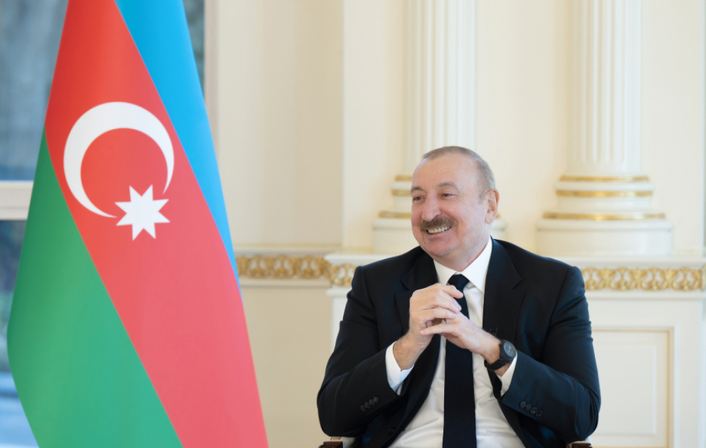 President Ilham Aliyev: Every time our flag was raised in a village or city, Azerbaijan for me was that land VIDEO