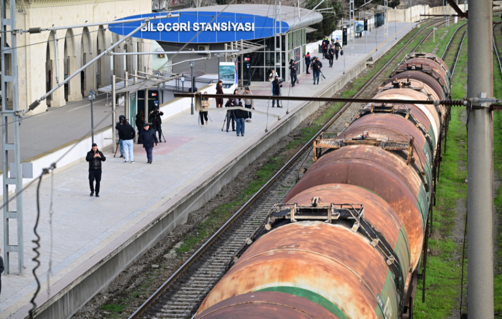 Bakıdan Ermənistana neft məhsullarının növbəti partiyası yola salınıb VİDEO