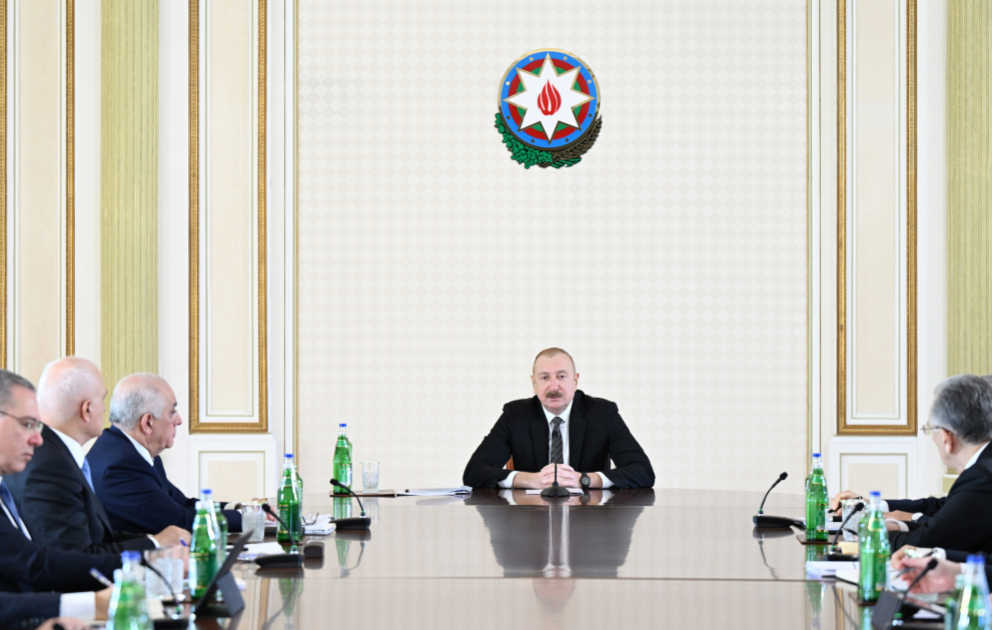 Meeting held on State Program for improvement of water supply, wastewater, and stormwater systems in Baku and Absheron Peninsula VIDEO