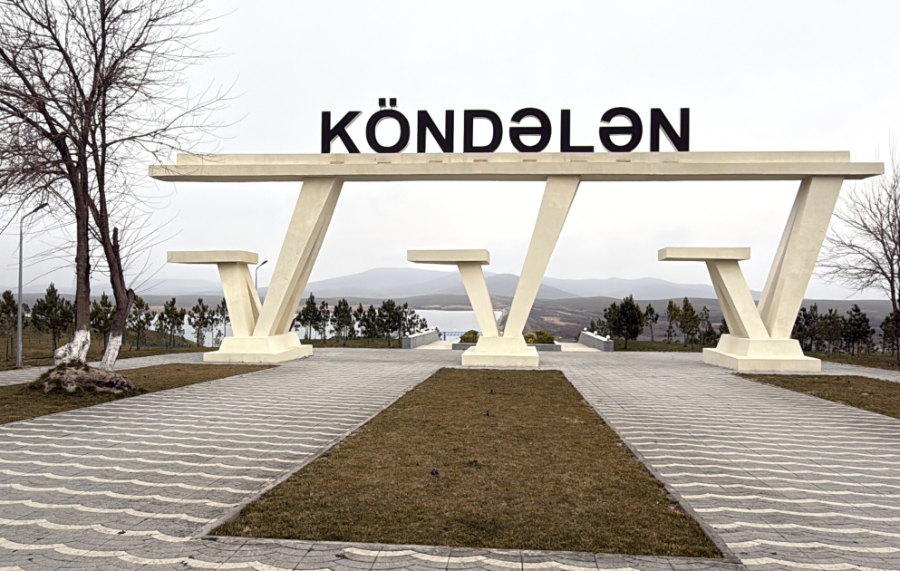 “Köndələnçay” su anbarları vasitəsilə 6 min hektardan çox əkin sahəsinin suvarılması mümkündür VİDEO