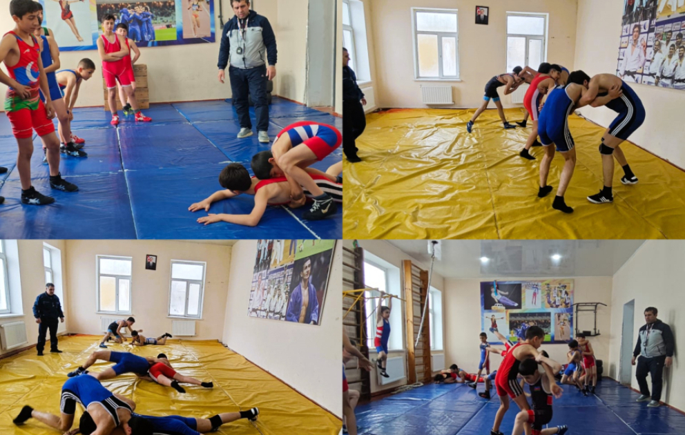 Daşkəsəndə güləşə maraq artır - Gənc pəhləvanlar böyük hədəflərə doğru REPORTAJ FOTO VİDEO