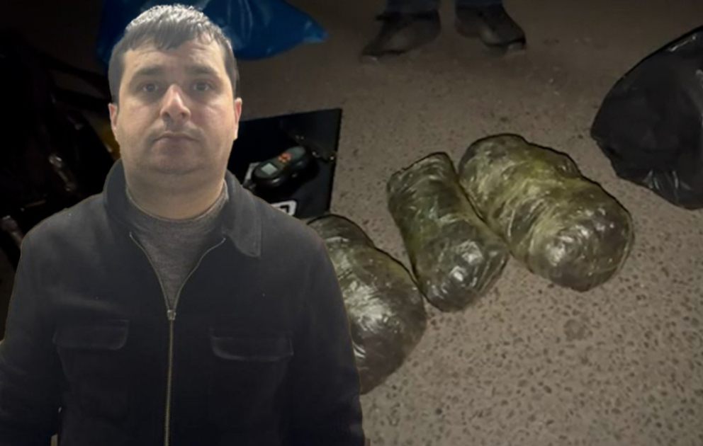 Nərimanov rayonunda 6 kiloqrama yaxın narkotik vasitə aşkarlanıb VİDEO
