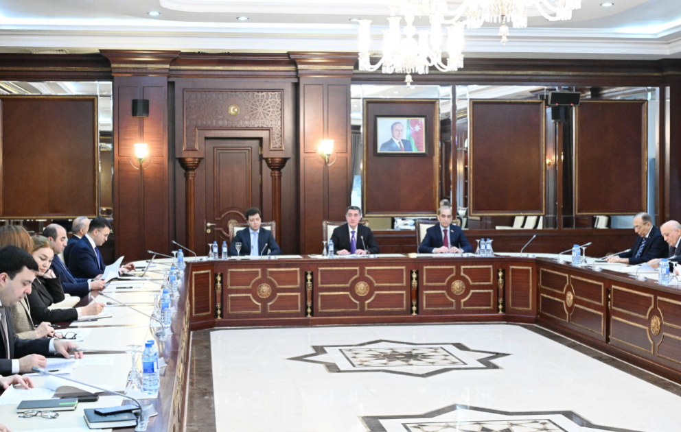 Parlamentin Hüquq siyasəti və dövlət quruculuğu komitəsinin iclası keçirilib VİDEO