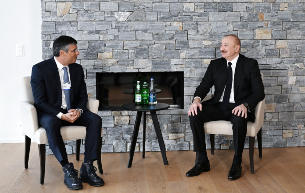 Le président Ilham Aliyev rencontre le patron de la société brésilienne BTG Pactual VIDEO