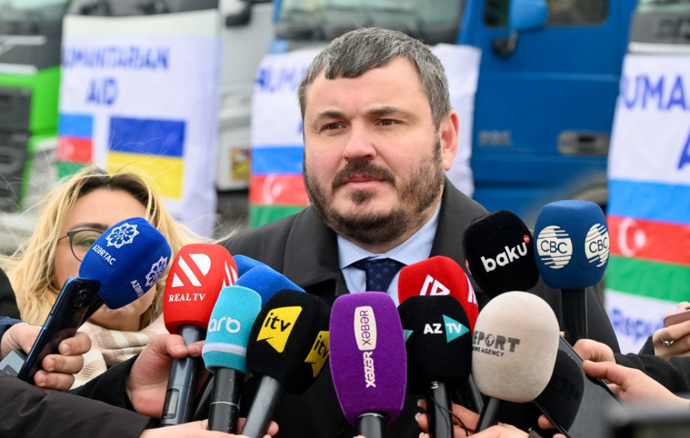 Ukrayna səfiri: Azərbaycanın növbəti humanitar yardımı bizim üçün çox önəmlidir VİDEO