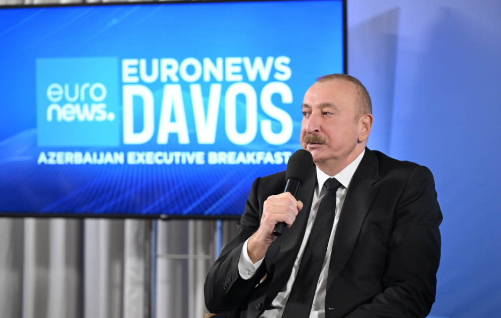 Prezident İlham Əliyev: Artıq 16 ölkəyə təbii qaz ixrac edirik və onların 10-u Avropa İttifaqının üzvüdür VİDEO