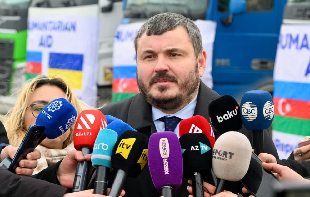 Посол Украины: Очередная гуманитарная помощь Азербайджана очень значима для нас ВИДЕО