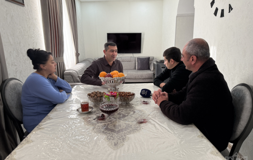 Hadrutda qayıdış sevinci: qəsəbəyə ilk köçənlərdən olan Mustafayevlər ailəsi yeni həyata başlayıb VİDEO