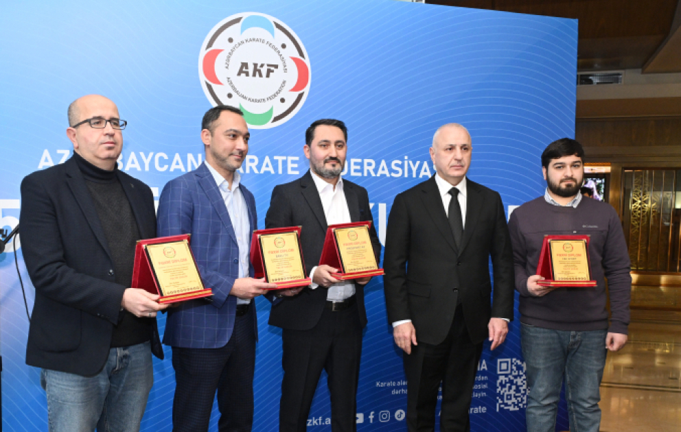Azərbaycan Karate Federasiyası ilin ən yaxşılarını açıqlayıb - AZƏRTAC mükafatçılar sırasındadır VİDEO