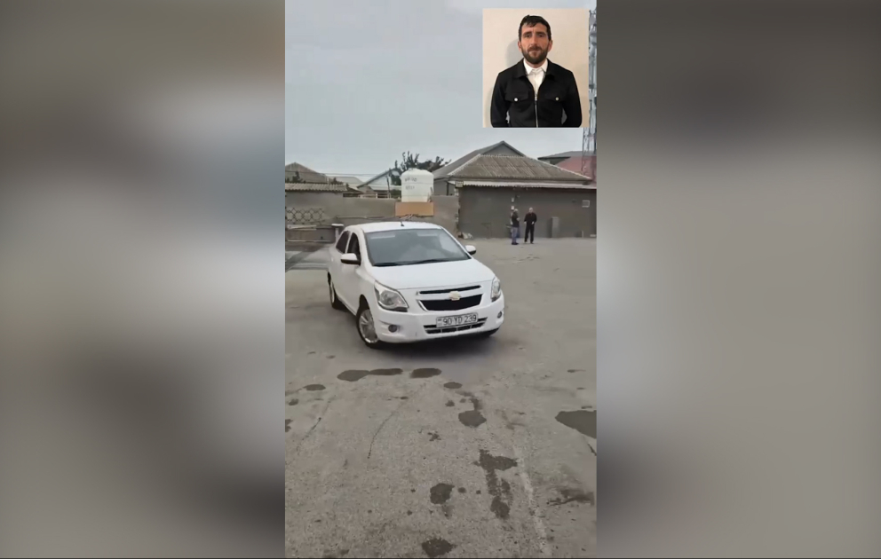 Suraxanıda avtoxuliqanlıq edən sürücü həbs olunub VİDEO
