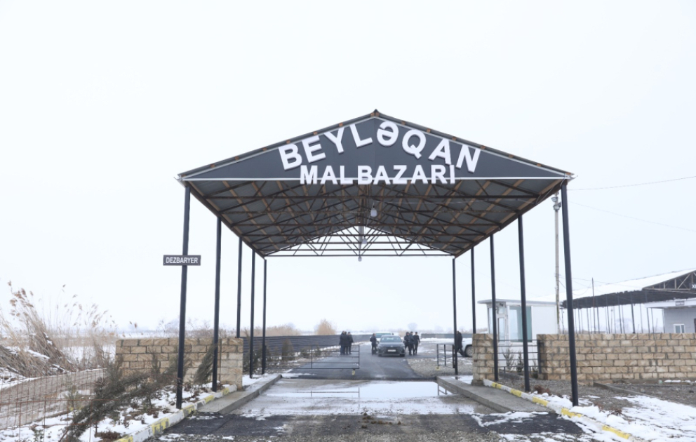 Beyləqanda heyvan bazarının fəaliyyətinə icazə verilib VİDEO