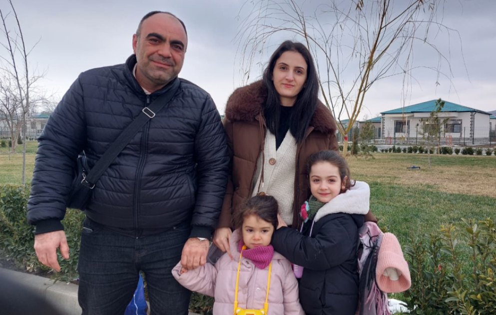20 families relocated to Mammadbayli village in Zangilan district get house keys VIDEO