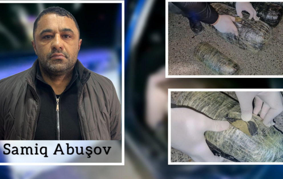 Neftçalada 20 kiloqram narkotik vasitə aşkarlanıb VİDEO