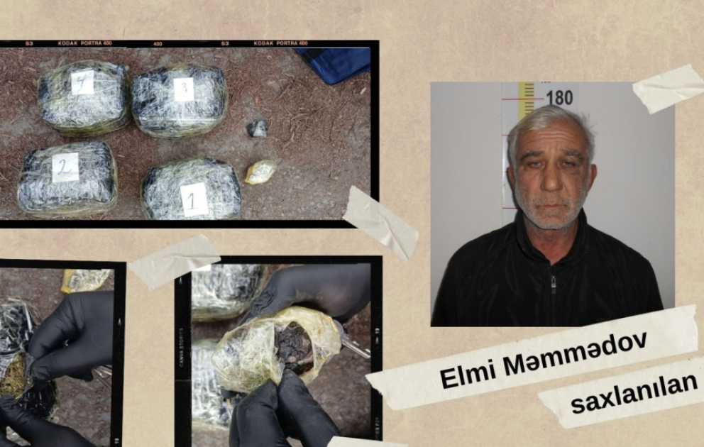 Zaqatalada keçmiş məhkumdan 4 kiloqramdan artıq narkotik vasitə aşkarlanıb VİDEO