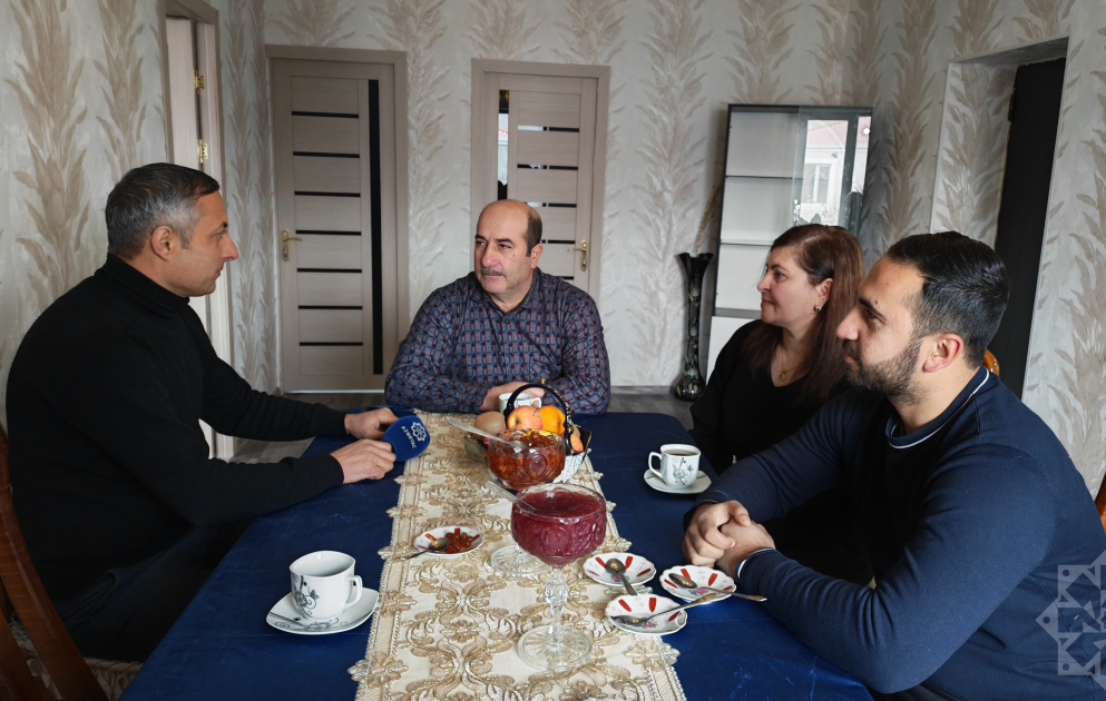 Начало новой жизни в Агдере: история возвращения семьи Аслановых ВИДЕО