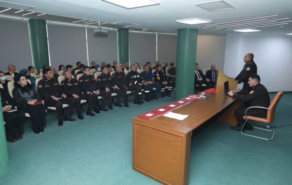 FHN Naxçıvan Sağlamlıq Mərkəzində təlim keçirib VİDEO