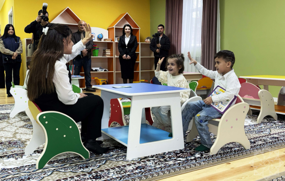 Lənkəran şəhər Osman Mirzəyev adına 5 saylı Uşaq evi sosial xidmət müəssisəsinə mediatur təşkil edilib  FOTO  VİDEO