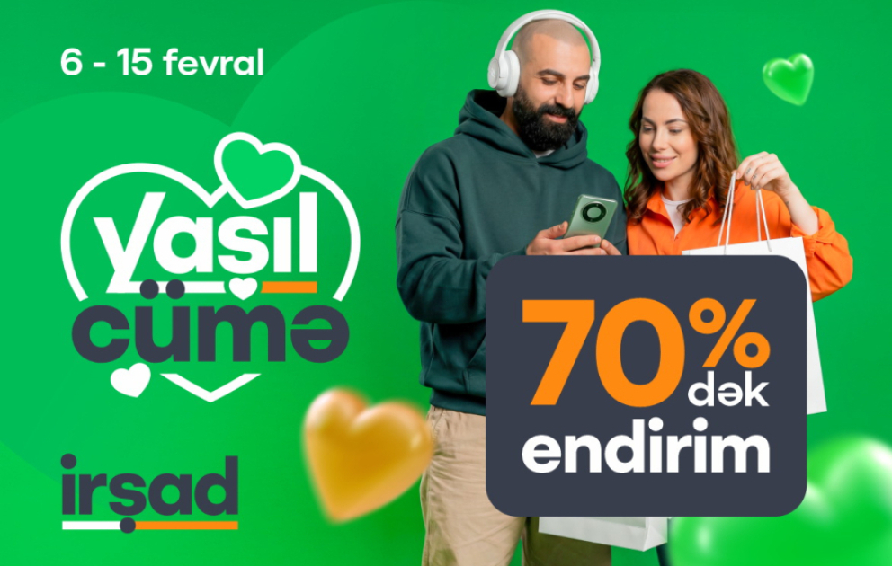 ®  “İrşad”da “Yaşıl Cümə” gəldi – ürəklə seç! VİDEO