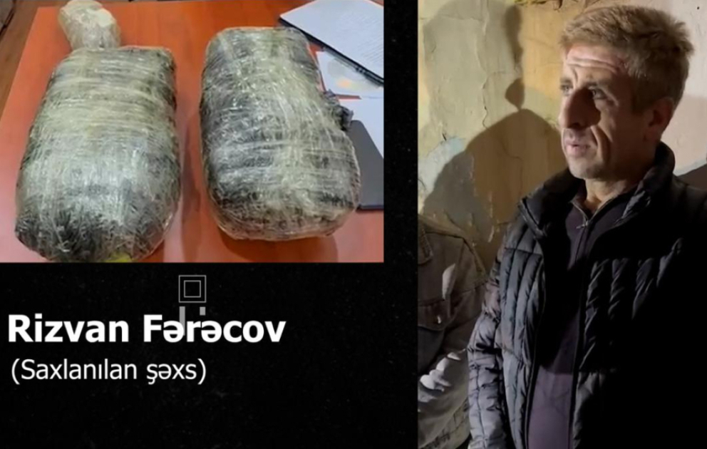 Nəsimi rayonunda 3,5 kiloqramdan çox narkotik vasitə aşkarlanıb VİDEO