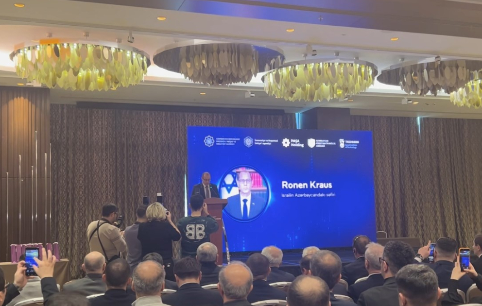 İsrail səfiri: Kibertəhlükəsizlik artıq yalnız texniki sahə deyil, strateji prioritetdir VİDEO