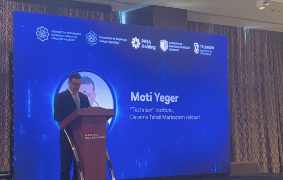 “Technion” Universitetinin direktoru: Azərbaycan kibertəhlükəsizlik sahəsində güclü insan kapitalı formalaşdırır VİDEO