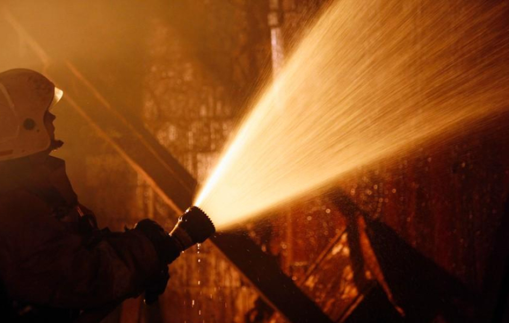 Balakəndə yanğında 100 ev quşu tələf olub VİDEO