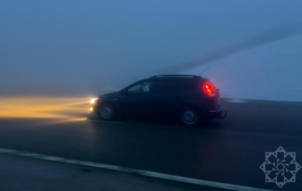 Duman Bakı–Şamaxı–Yevlax yolunda hərəkəti ləngidir VİDEO