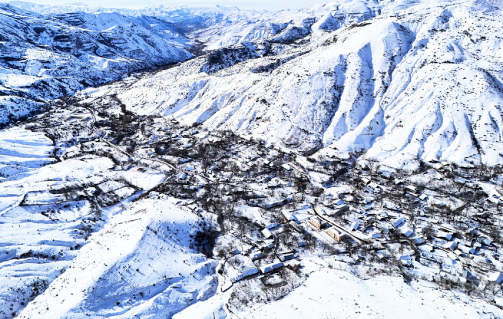 Dağların qoynunda təbiət incisi - Kükü kəndi VİDEO