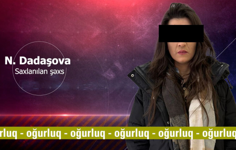 Zərgərlik mağazalarından oğurluq edən şəxs saxlanılıb VİDEO