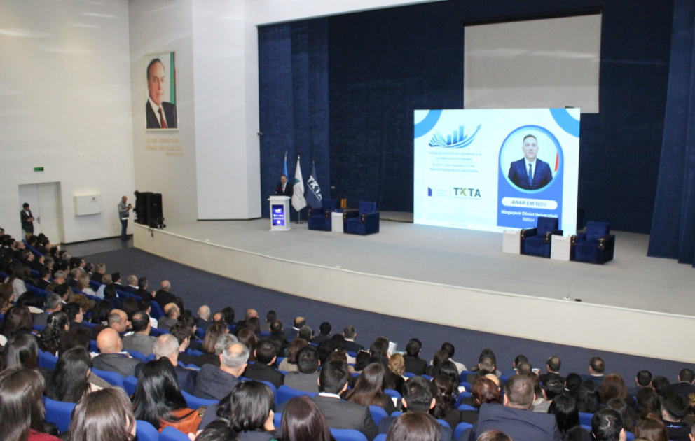 Mingəçevir Dövlət Universitetində keçirilən forumda 29 ali təhsil müəssisəsi təmsil olunub VİDEO