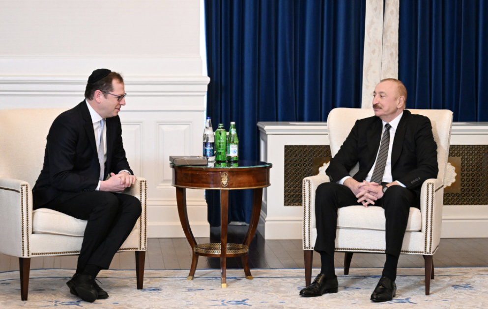 Washington : Le président azerbaïdjanais rencontre le PDG de l'AIPAC VIDEO