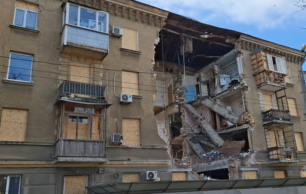 Разрушенная авиаударами Одесса – РЕПОРТАЖ АЗЕРТАДЖ ВИДЕО