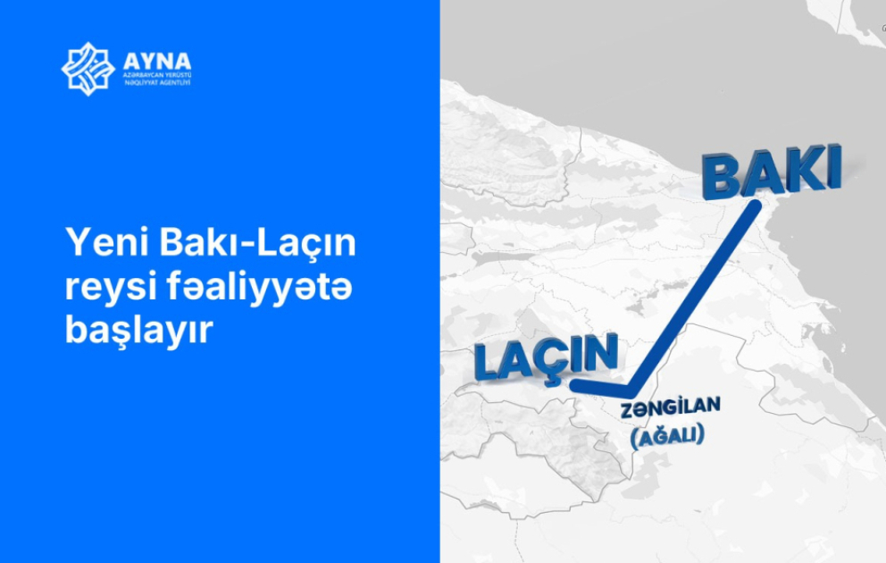 Bakı-Laçın avtobus reysi fəaliyyətə başlayır VİDEO