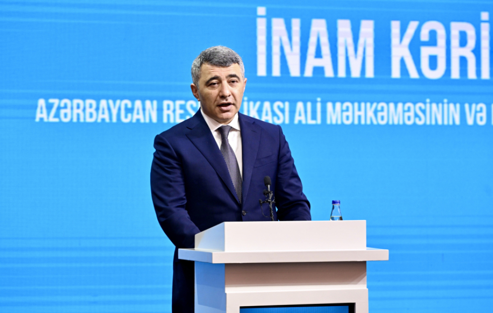 İnam Kərimov: Bu il hakimlərin sayının 700-ü keçməsi proqnozlaşdırılır VİDEO