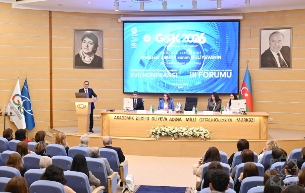 Azərbaycanın Gənc Oftalmoloqlarının XVII konfransı və III Forumu keçirilib VİDEO