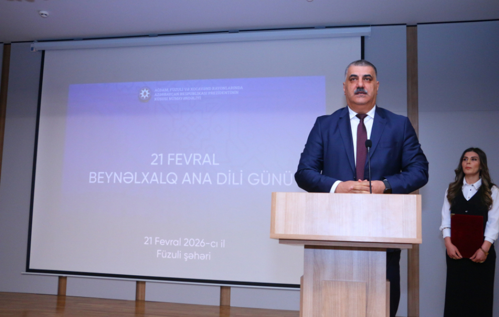 Füzulidə Beynəlxalq Ana Dili Gününə həsr olunan maarifləndirici tədbir keçirilib VİDEO